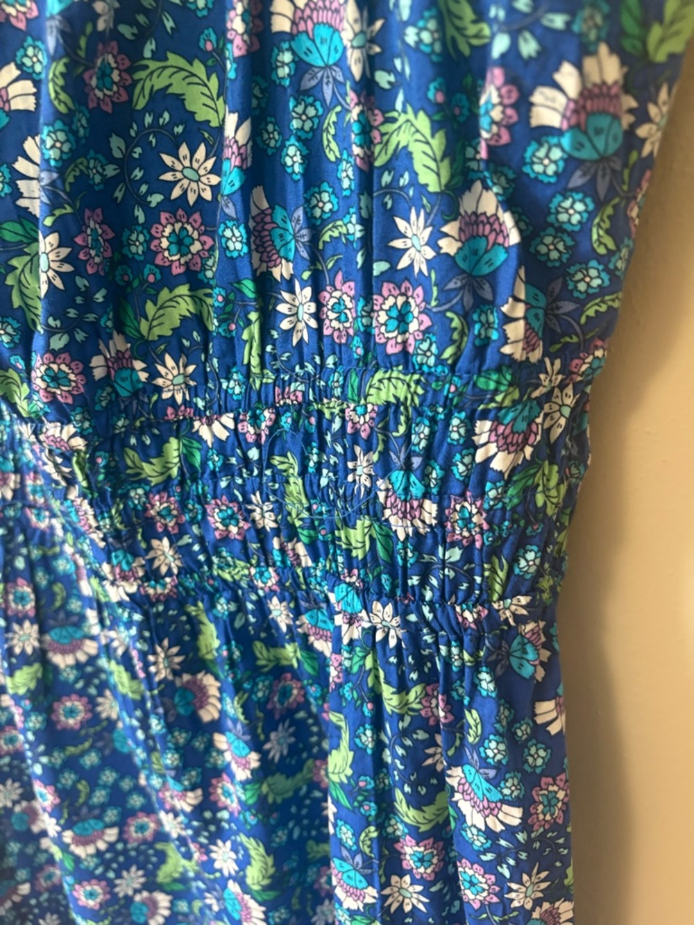 Loft Floral Sundress Tiered Sleeveless Medium - Picture 5 of 9